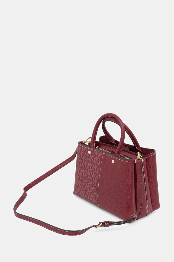 Accesorii MICHAEL Michael Kors geantă FLORA 30T5GFFS2B burgundia