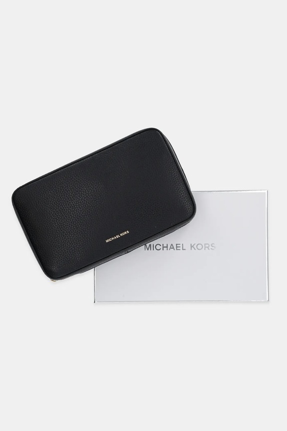 MICHAEL Michael Kors kosmetyczka skórzana 32T5GTMV3L czarny