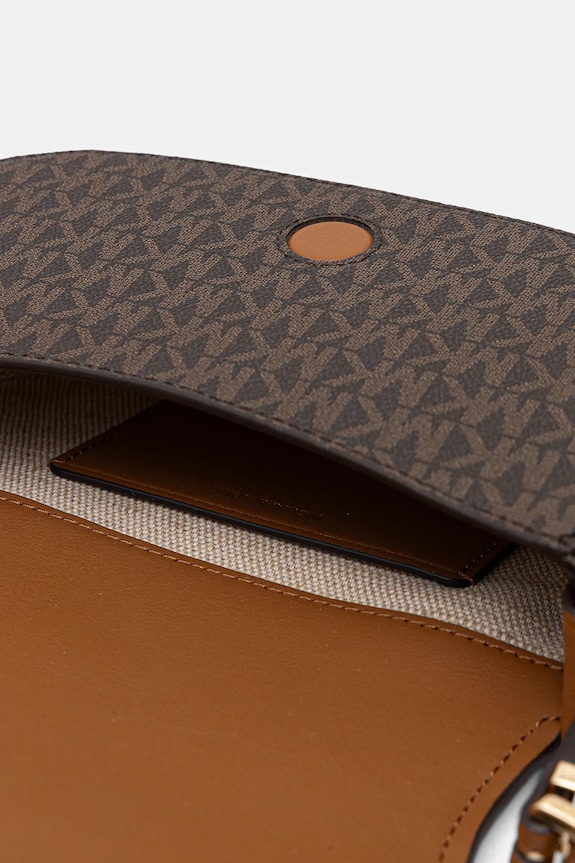 Τσάντα MICHAEL Michael Kors LYDIA 32S5GL0C1B καφέ