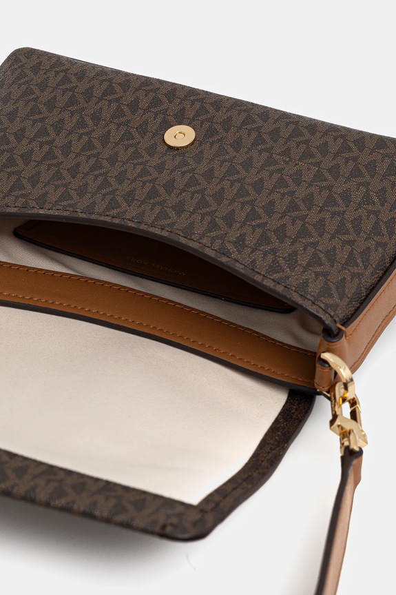 Τσάντα MICHAEL Michael Kors NESSA 30T5G8ZM1B καφέ