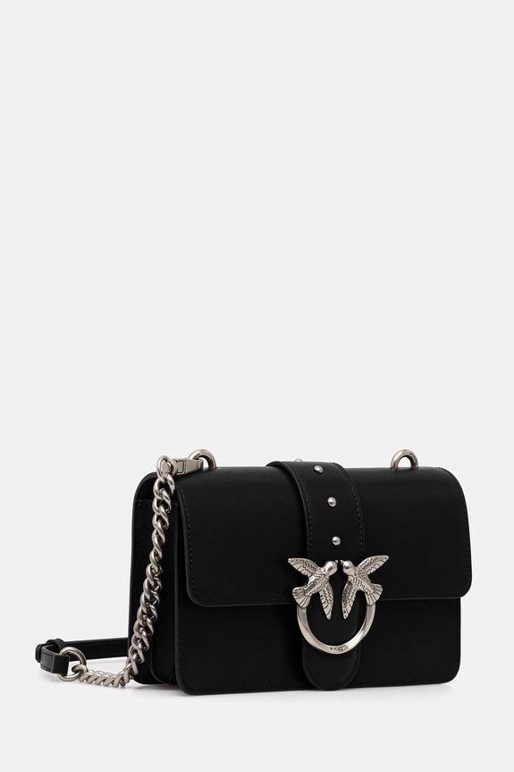 Pinko poșetă de piele 105856.A0F1 negru AW25
