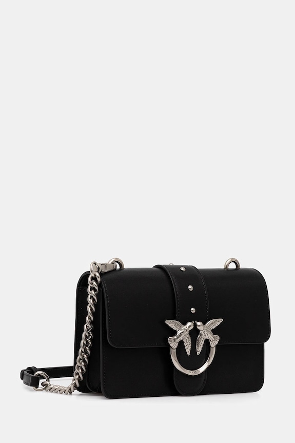 Pinko poșetă de piele 105856.A0F1 negru AW25