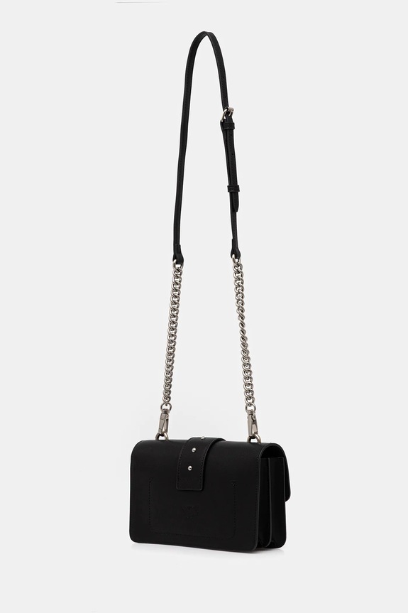 Accesorii Pinko poșetă de piele 105856.A0F1 negru