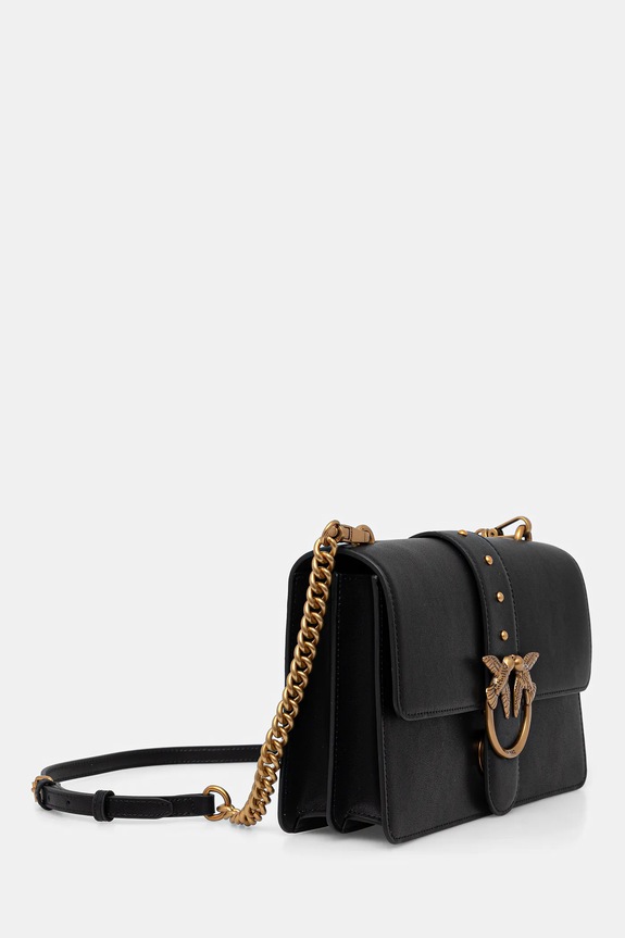 Pinko poșetă de piele 105857.A0F1 negru AW25