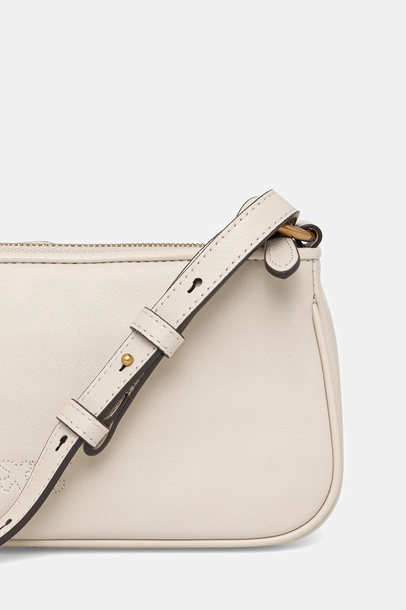 Accessori Pinko borsa a mano in pelle Horizontal 105069.A0QO beige