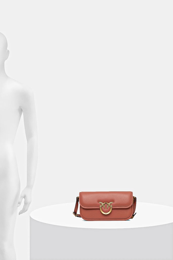 Pinko torebka skórzana Horizontal 105083.A26L