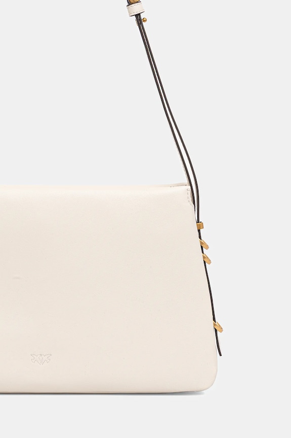 Accesorii Pinko geantă de piele 105161.A0QO bej