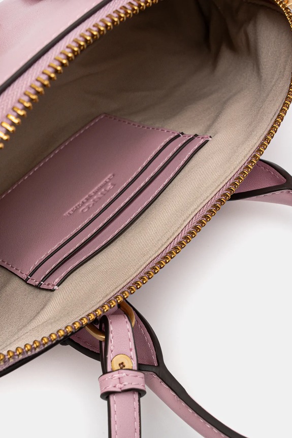 Кожена чанта Pinko Horizontal 105334.A0QO розов