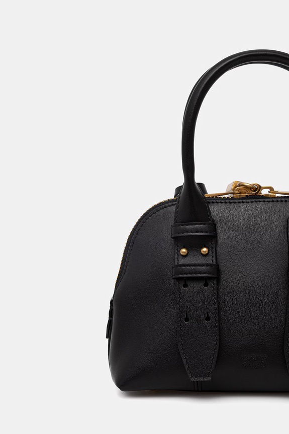 Accesorii Pinko poșetă de piele 105333.A0QO negru