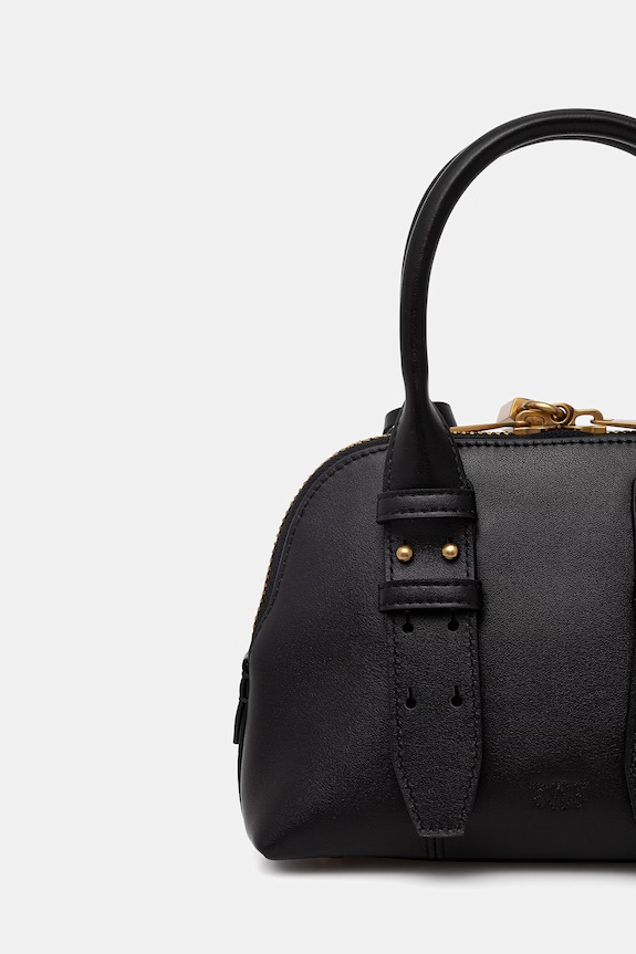 Accesorii Pinko poșetă de piele 105333.A0QO negru