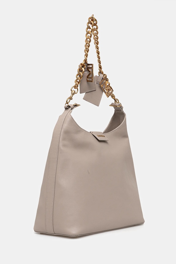 Marciano by Guess torebka skórzana 5YGZ05.7330A beżowy AW25