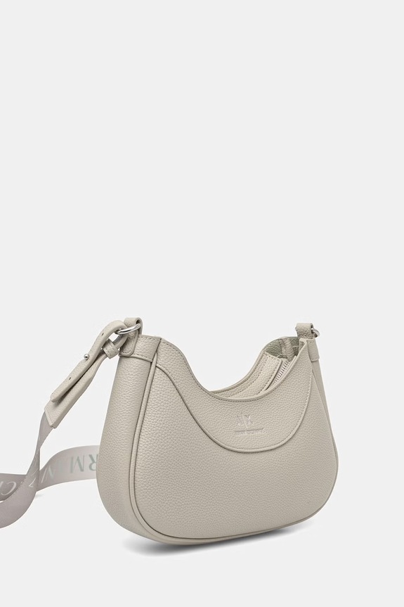 Armani Exchange torebka crossbody damska z imitacji skóry 942883.CC783. zielony SS26