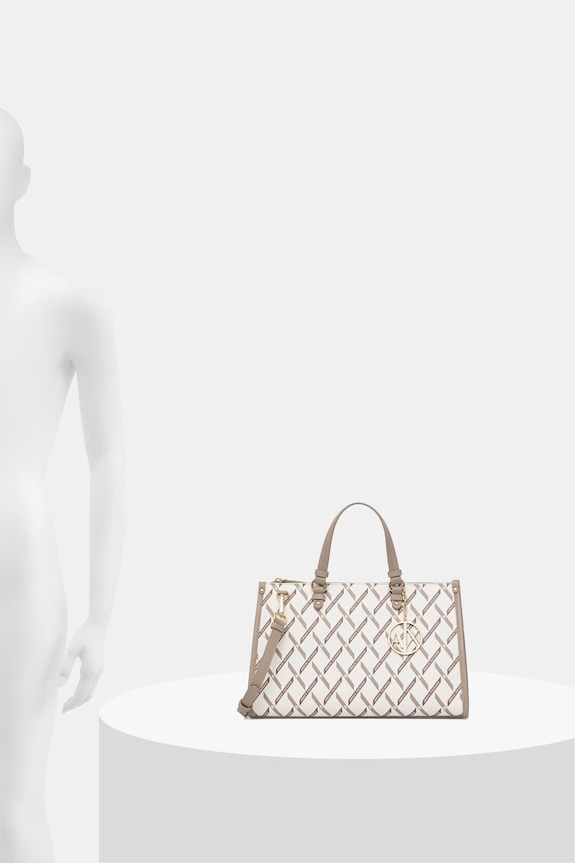 Armani Exchange сумка-шоппер для женщин из искусственной кожи XW000400.AF17155 бежевый