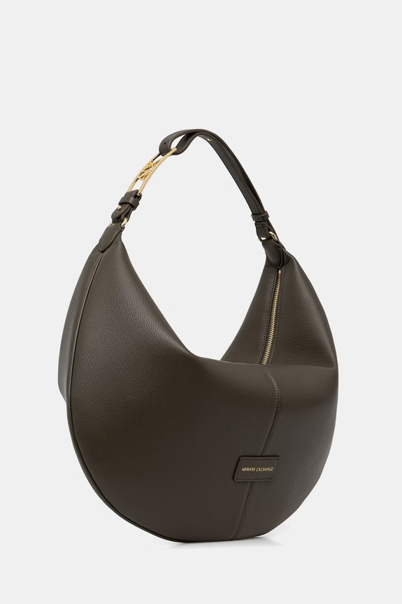 Armani Exchange torebka damska z imitacji skóry XW001573.AF15632 zielony SS26