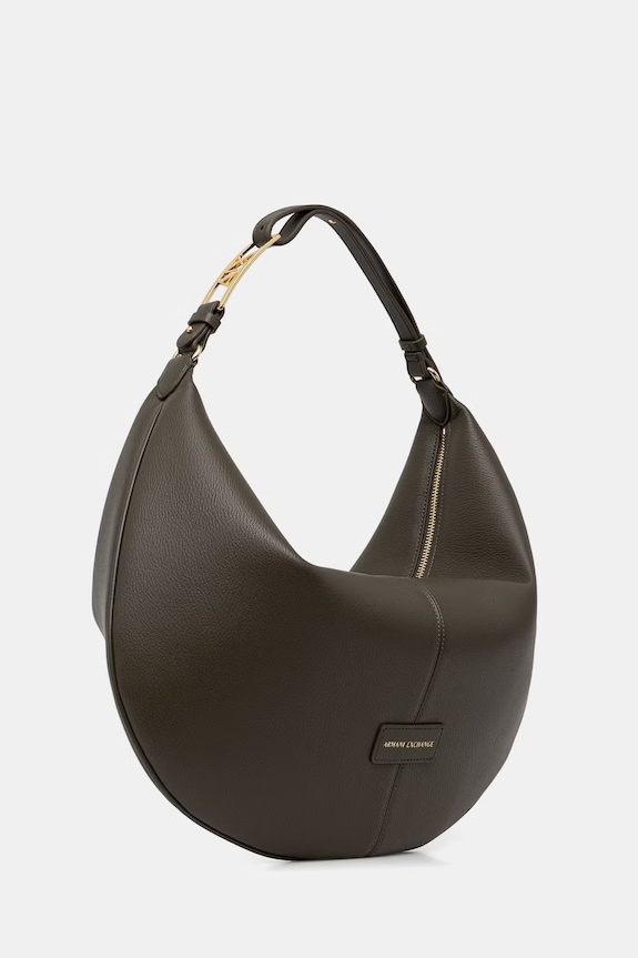 Armani Exchange torebka damska z imitacji skóry XW001573.AF15632 zielony SS26