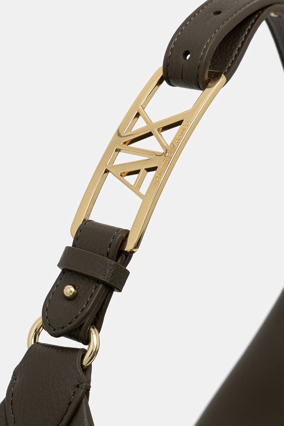 Armani Exchange torebka damska z imitacji skóry zielony XW001573.AF15632