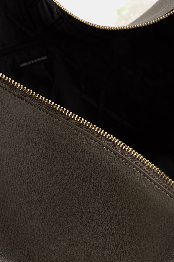 Armani Exchange torebka damska z imitacji skóry XW001573.AF15632 zielony