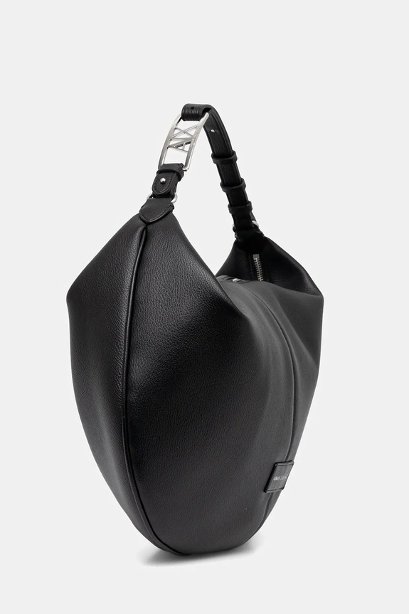 Armani Exchange torebka damska z imitacji skóry XW001573.AF15632 czarny SS26