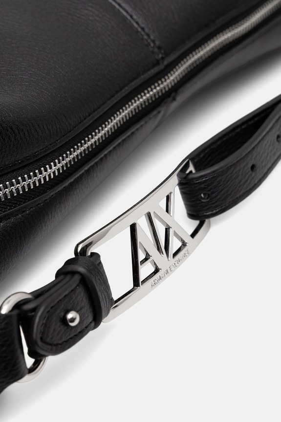 Armani Exchange torebka damska z imitacji skóry XW001573.AF15632 czarny