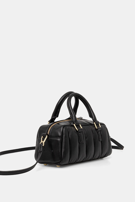 Δερμάτινη τσάντα Stand Studio Jemima 66533.7010 μαύρο AW25