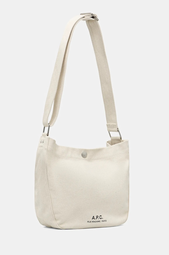 A.P.C. torebka besace journal small PSAJZ.M67010 beżowy AW25