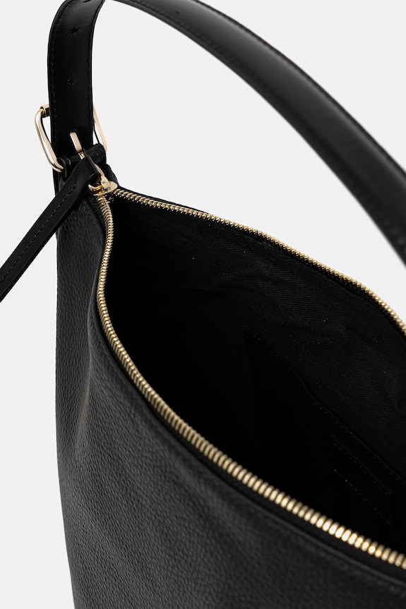 A.P.C. borsa a mano in pelle sac vera PXCBL.F61902 nero