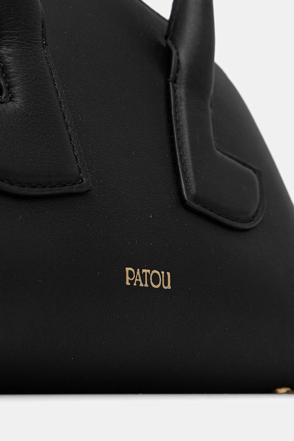 Patou borsa a mano in pelle nero BA0195000
