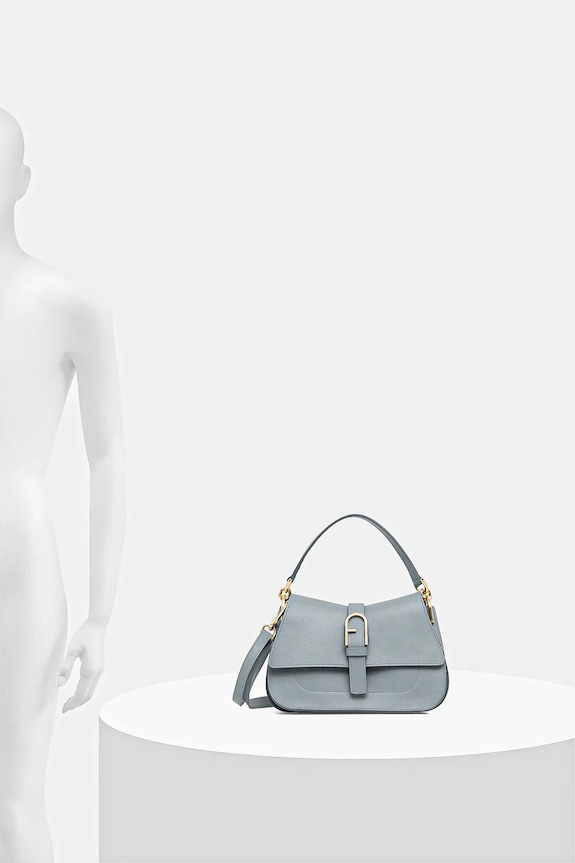 Δερμάτινη τσάντα Furla WB01032.BX2045.3963S μπλε