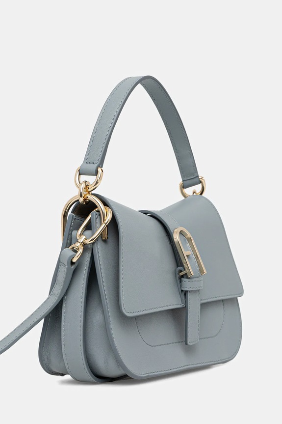 Usnjena torbica Furla WB01032.BX2045.3963S modra AW25