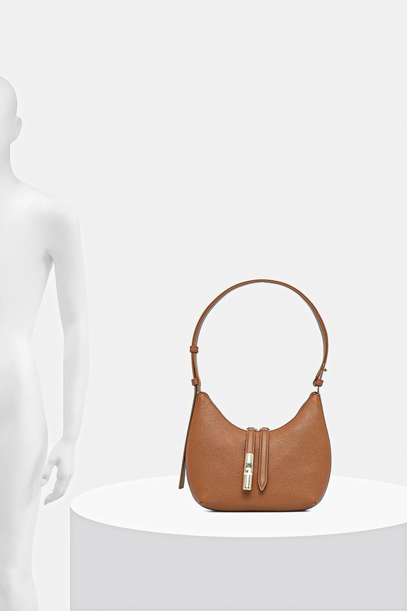 Furla poșetă de piele WB01500.BX3353.RY000 maro