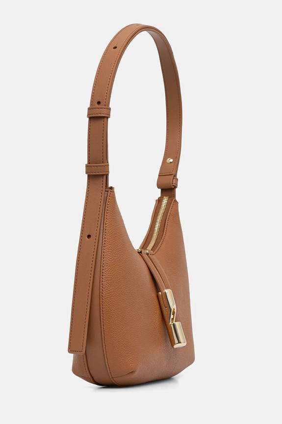 Furla poșetă de piele WB01500.BX3353.RY000 maro AA00