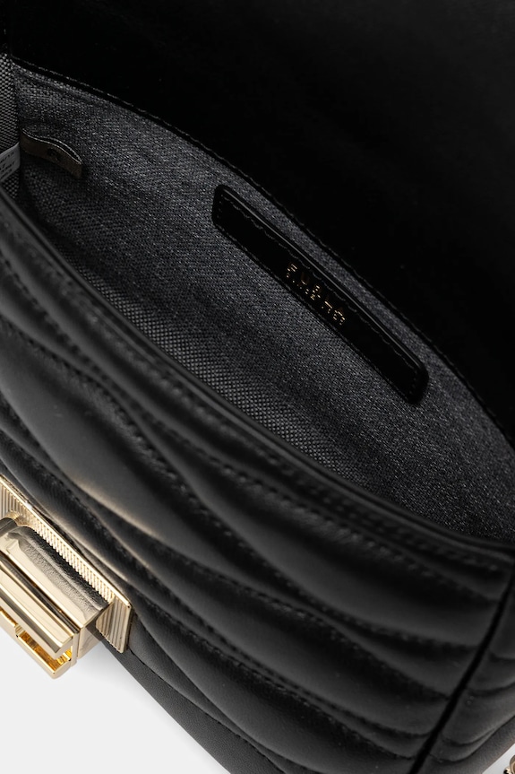 Δερμάτινη τσάντα Furla WE00735.BX3221.O6000 μαύρο