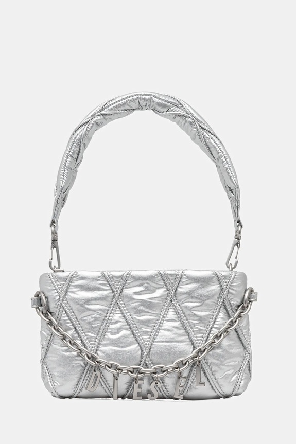 Diesel poșetă CHARM-D CHARM-D POUCH uni argintiu X10286.P8240