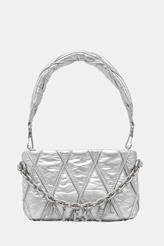 Diesel poșetă CHARM-D CHARM-D POUCH uni argintiu X10286.P8240