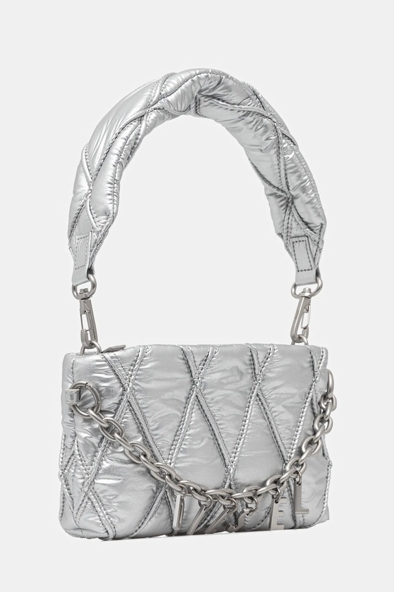 Diesel poșetă CHARM-D CHARM-D POUCH X10286.P8240 argintiu AW25