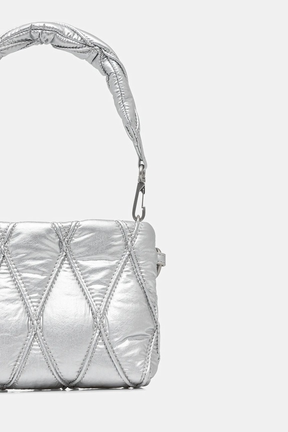 Accesorii Diesel poșetă CHARM-D CHARM-D POUCH X10286.P8240 argintiu