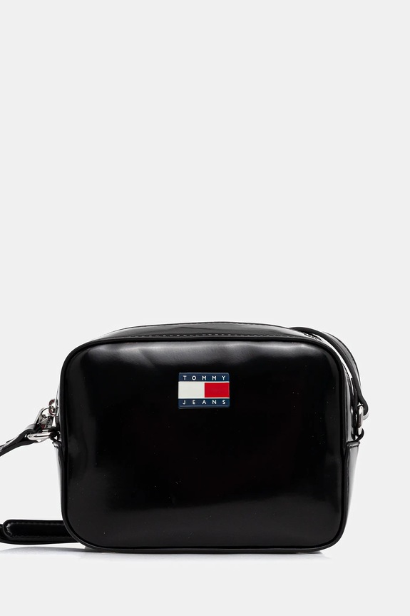 Tommy Jeans torebka aplikacja czarny AW0AW17864