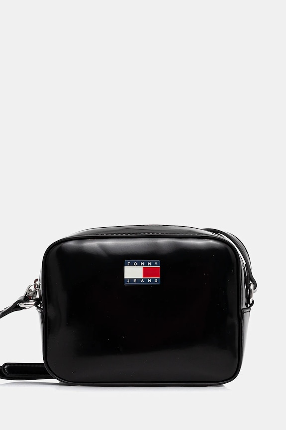 Tommy Jeans torebka aplikacja czarny AW0AW17864