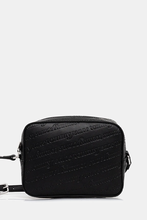 Tommy Jeans torebka imitacja skóry licowej czarny AW0AW17865