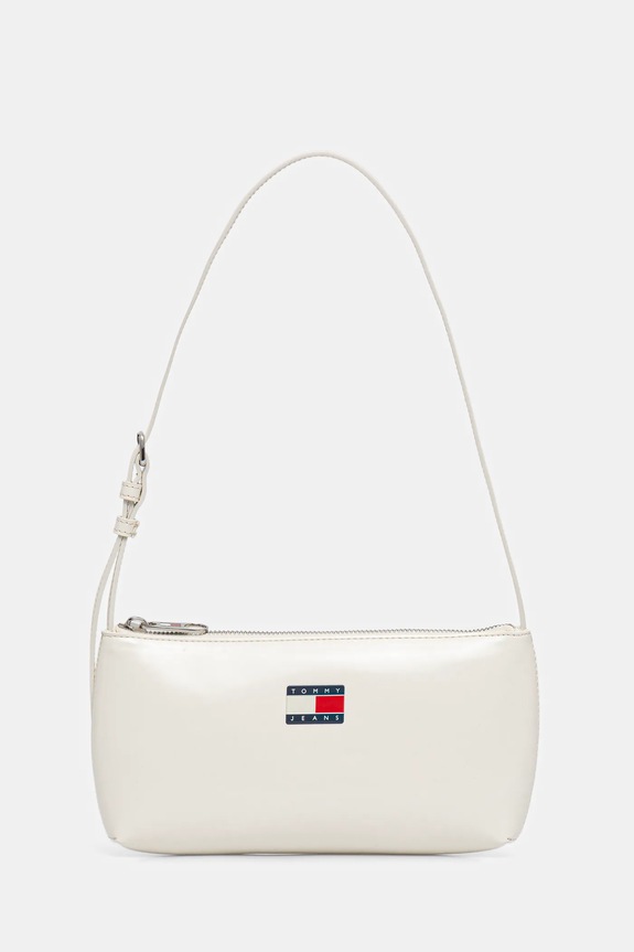 Tommy Jeans torebka aplikacja beżowy AW0AW17866