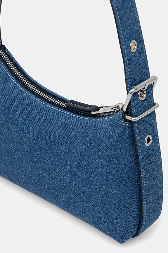 Αξεσουάρ Τζιν τσάντα Tommy Jeans AW0AW17877 μπλε