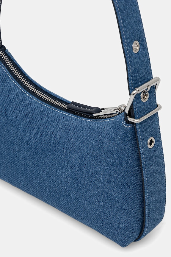 Αξεσουάρ Τζιν τσάντα Tommy Jeans AW0AW17877 μπλε