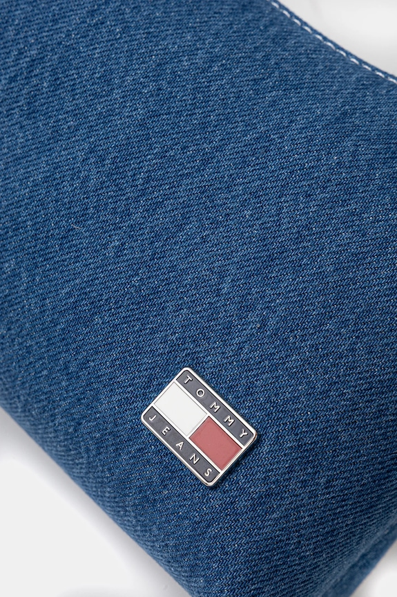 Τζιν τσάντα Tommy Jeans μπλε AW0AW17877