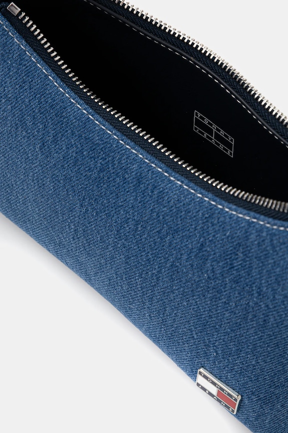 Τζιν τσάντα Tommy Jeans AW0AW17877 μπλε