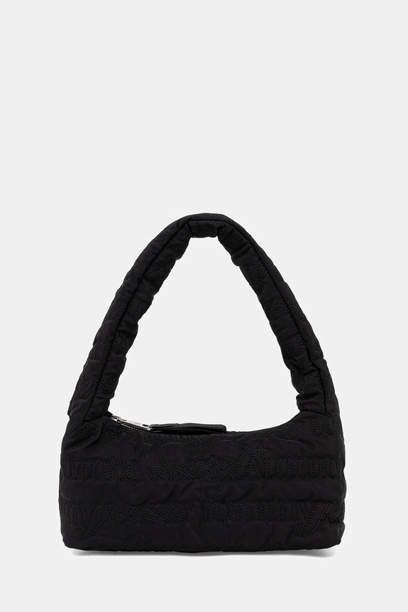 Torba Tommy Jeans bez uzorka crna AW0AW17880