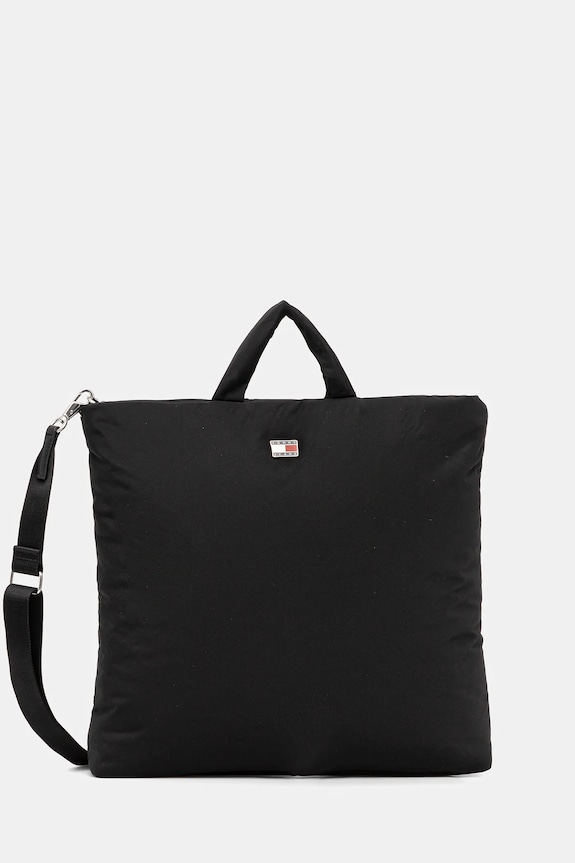 Tommy Jeans torebka mieści A4 czarny AW0AW17885