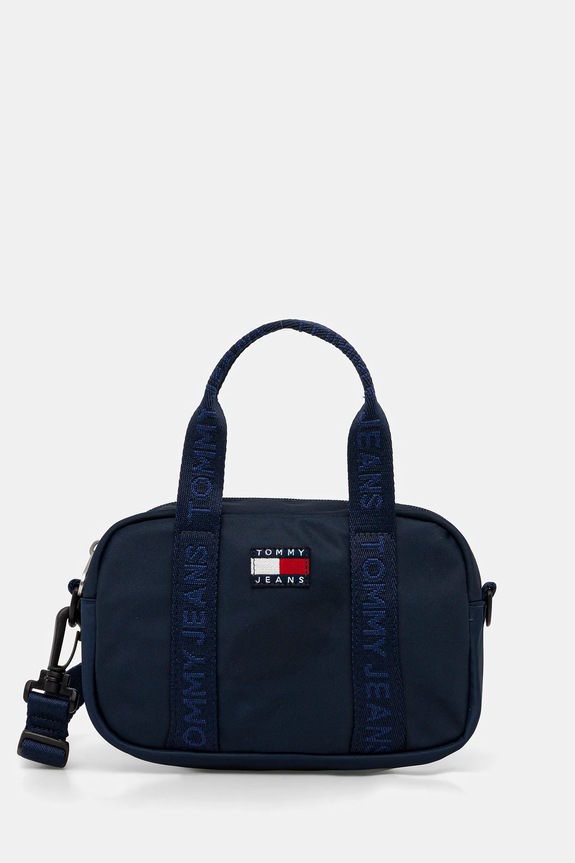 Tommy Jeans poșetă nu incape in A4 bleumarin AW0AW17889