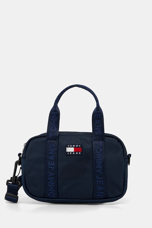 Tommy Jeans poșetă nu incape in A4 bleumarin AW0AW17889