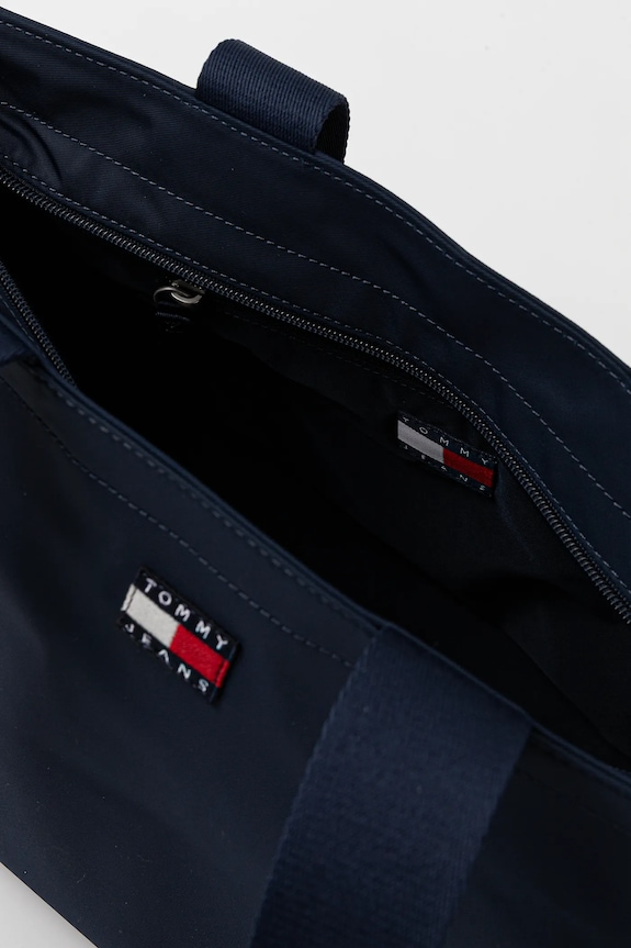 Kabelka Tommy Jeans AW0AW17890 tmavomodrá