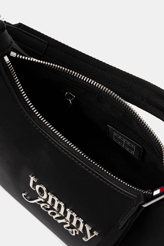 Τσάντα Tommy Jeans AW0AW17895 μαύρο